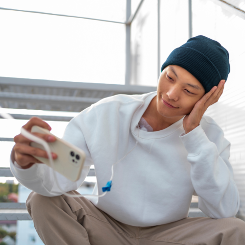 front-view-asian-man-with-cancer-outdoors